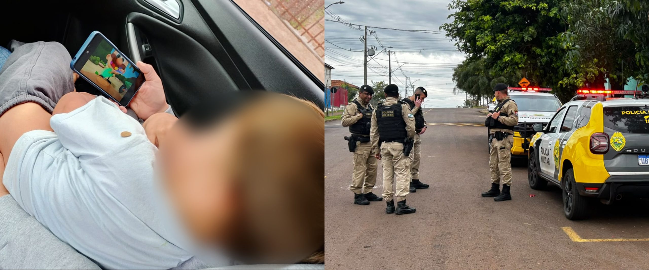Abandonado: Menino de 2 anos é encontrado caminhando sozinho pelas ruas do Riviera em Cascavel