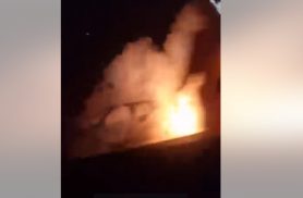 Corpo carbonizado é encontrado em veículo incendiado em Pato Branco Corpo carbonizado é encontrado em veículo incendiado em Pato Branco
