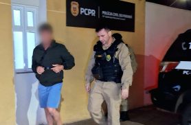 Desentendimento termina com empurrões e homem é conduzido pela PM no Bairro Neva