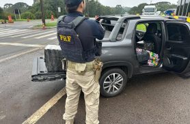 PRF apreende 897 kg de drogas em duas ações na BR-277, em Guarapuava PRF apreende 897 kg de drogas em duas ações na BR-277, em Guarapuava