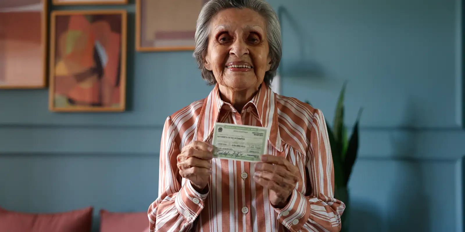 Imagem referente a Campanha incentiva voto de quem tem mais de 70 anos