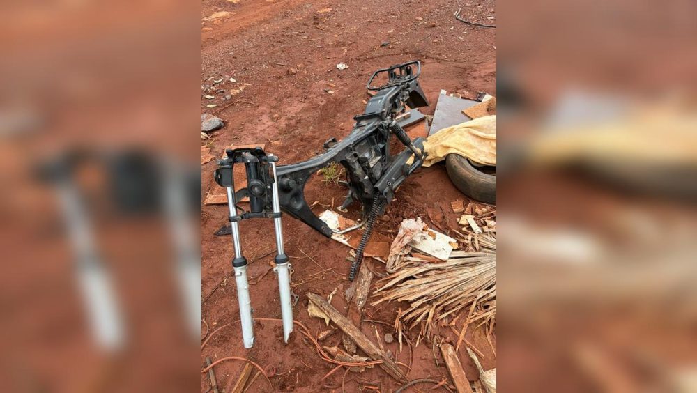 Chassi de moto com alerta de furto é localizado no Interlagos Imagem referente a Chassi de moto com alerta de furto é localizado no Interlagos