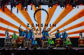 Tambores Japoneses em Cascavel: Grupo premiado mundialmente faz show especial no Teatro Municipal