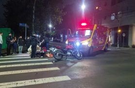 Siate é acionado para atender colisão entre motocicletas na 7 de setembro com Recife, em Cascavel