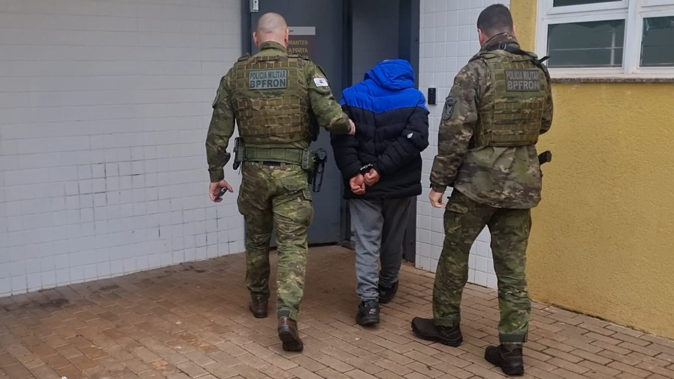 Homem é preso com mais de 112 kg de maconha e haxixe em Santa Tereza do Oeste