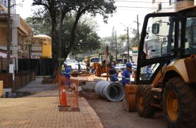 Obras de drenagem na Rua Olavo Bilac avançam para nova etapa na quarta-feira (16)