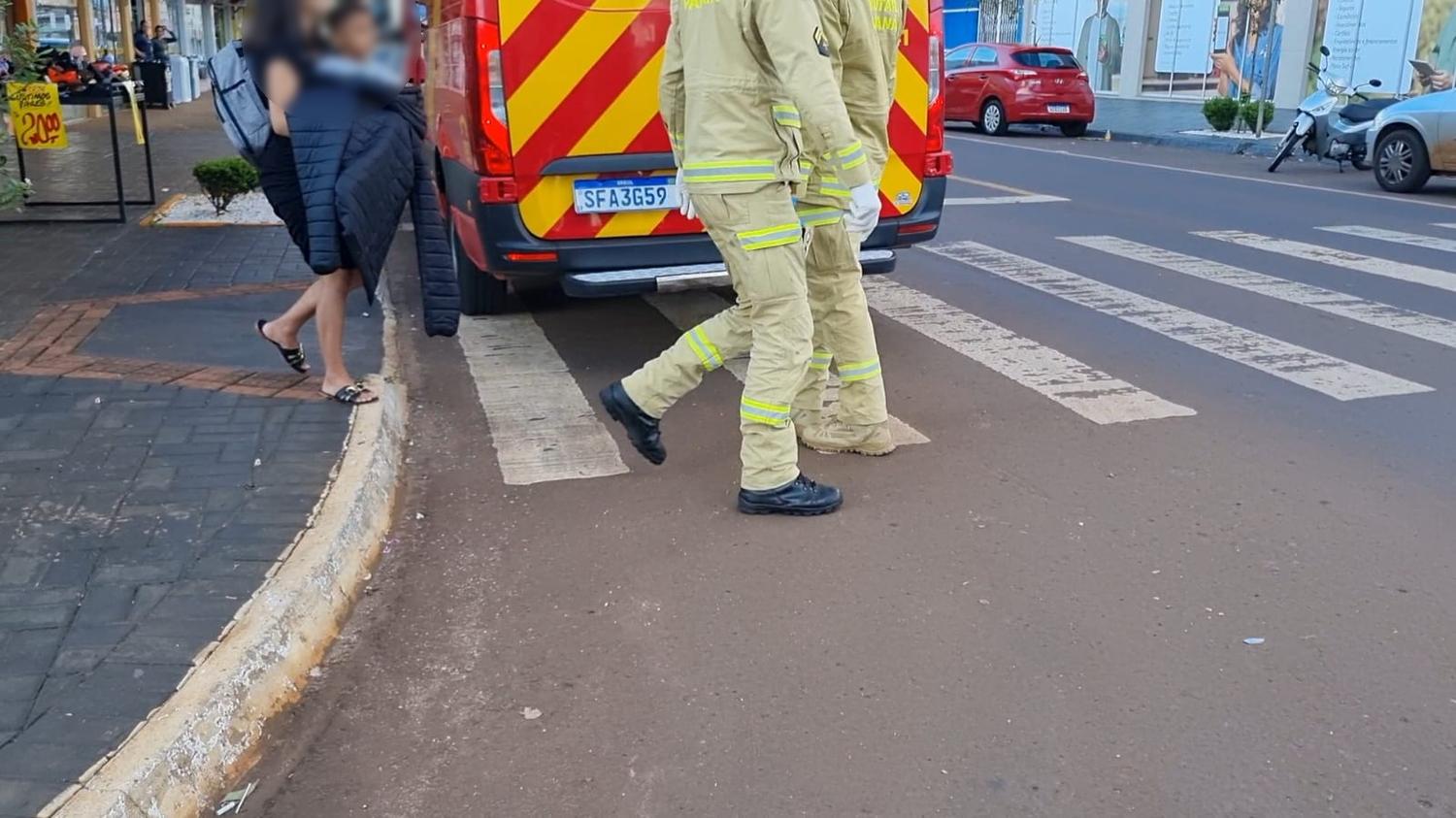 Criança é vítima de atropelamento na Avenida Papagaios