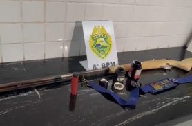 Preso pela honestidade: Em atendimento de ocorrência, homem afirma aos policiais que tinha uma arma