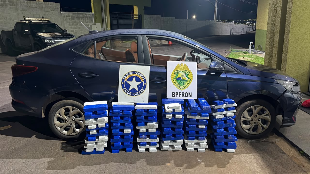 Apreensão de maconha em Icaraíma termina com dois homens presos
