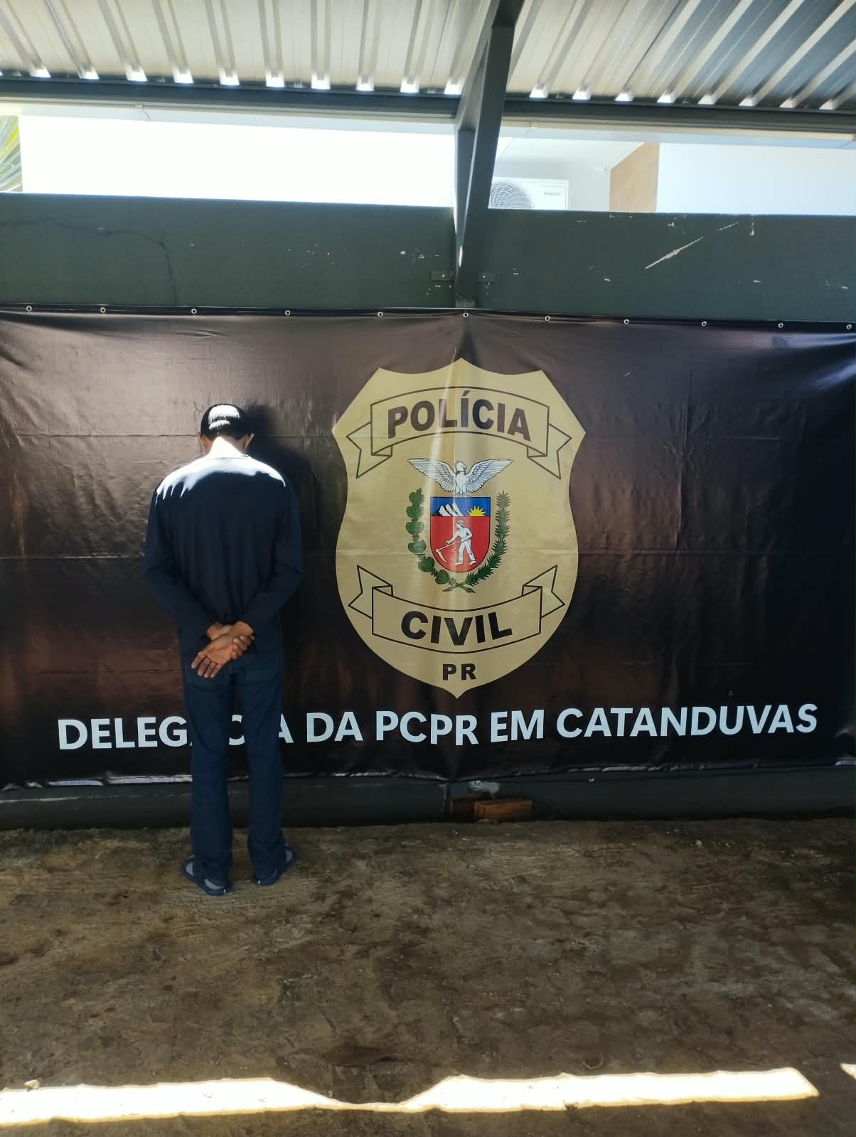 Imagem referente a Homicídio em Três Barras do Paraná: suspeito é preso após meses foragido