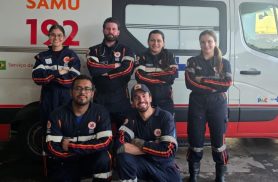 Bebê nasce dentro de ambulância do Samu após bolsa da mãe romper em casa no Bairro Brasmadeira