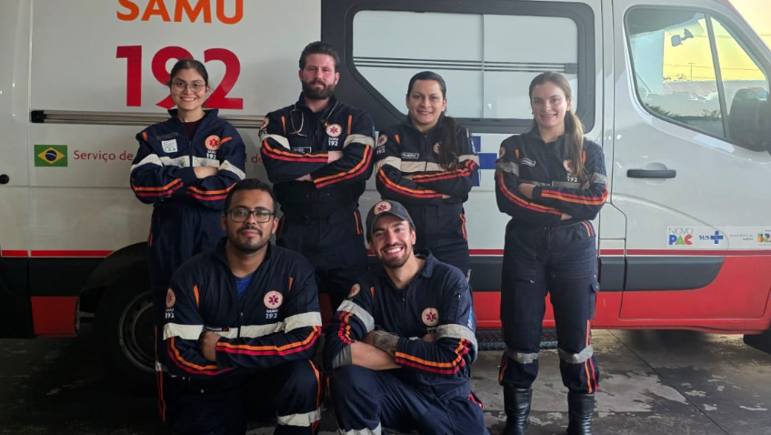 Bebê nasce dentro de ambulância do Samu após bolsa da mãe romper em casa no Bairro Brasmadeira Imagem referente a Bebê nasce dentro de ambulância do Samu após bolsa da mãe romper em casa no Bairro Brasmadeira