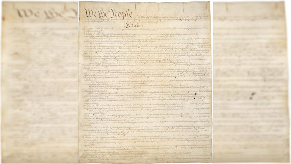 Imagem referente a 17 de setembro marca assinatura da Constituição dos Estados Unidos