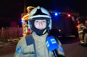 Aspirante Sarah conversa com a CGN e detalha combate a incêndio no Cataratas