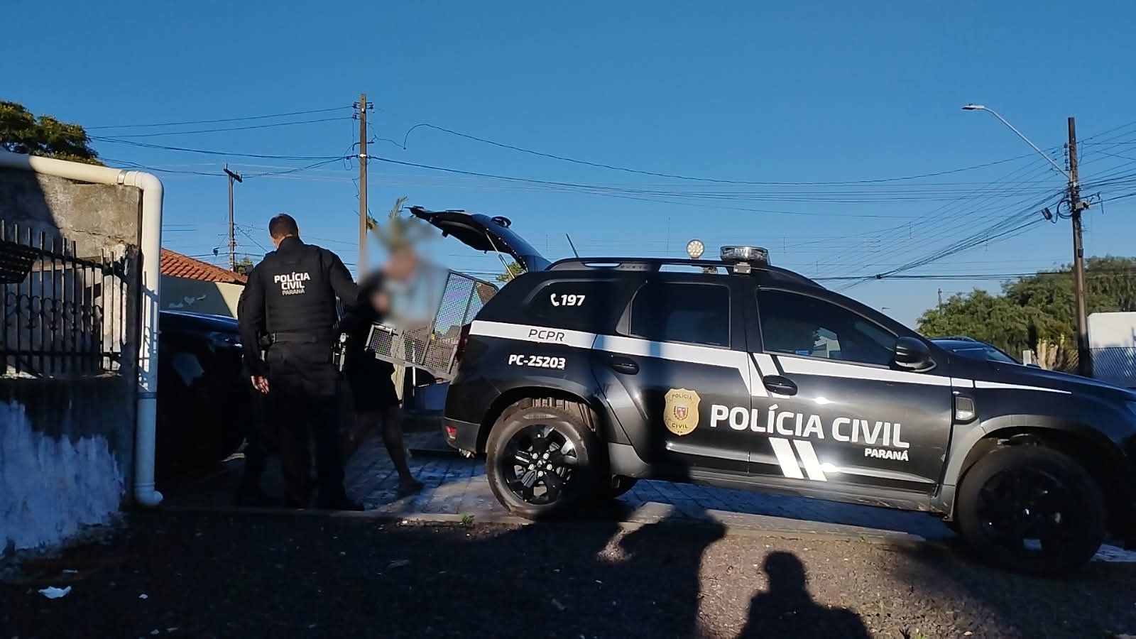 Polícia Civil de Mamborê realiza buscas em Cascavel