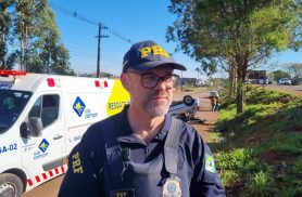 Acidente Fatal: Palio foi lançado por mais de 40 metros na BR-369 em Cascavel
