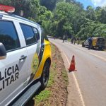 Imagem relativa a Motociclista de 18 anos morre após queda e atropelamento na PR-462 em Iretama