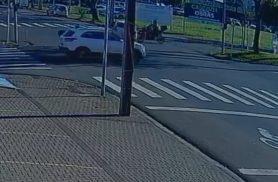 Vídeo mostra Gol realizando conversão à esquerda em colisão com BMW GS1250