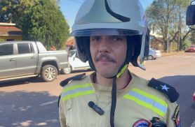 Acidente em Cascavel mobiliza Siate e Aspirante explica atendimento a vítima na Rua Cuiabá