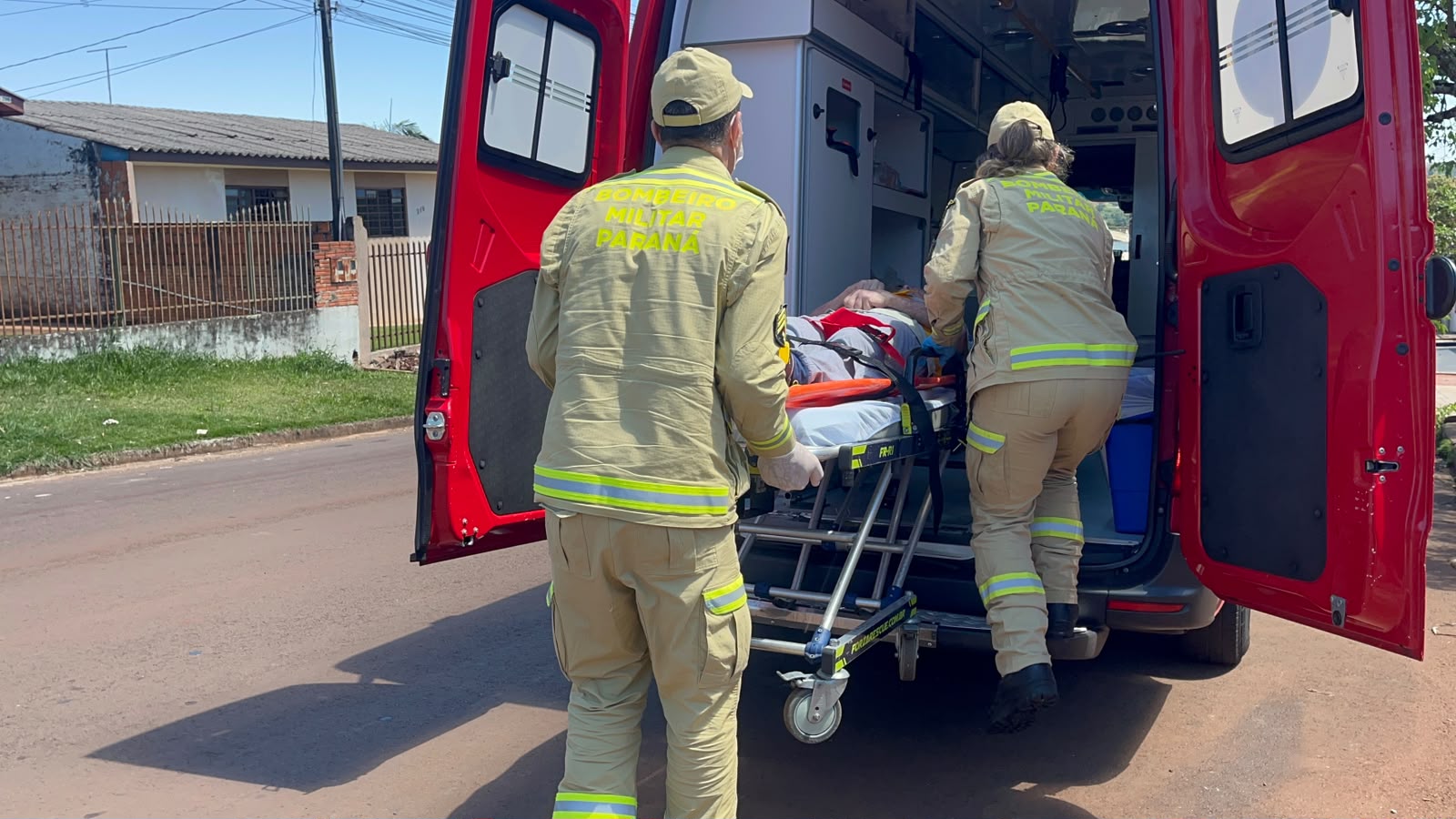 Homem de 90 anos sofre queda dentro de casa no Bairro Floresta