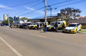 PM deflagra nova fase da Operação Omnis para reforçar combate ao crime em Cascavel