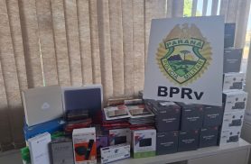 Fiscalização encontra mercadorias estrangeiras avaliadas em R$ 90 mil em ônibus