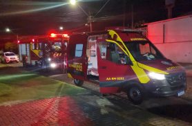 Queda de telhado em Cascavel: idoso fica horas pendurado pelo tornozelo até ser resgatado
