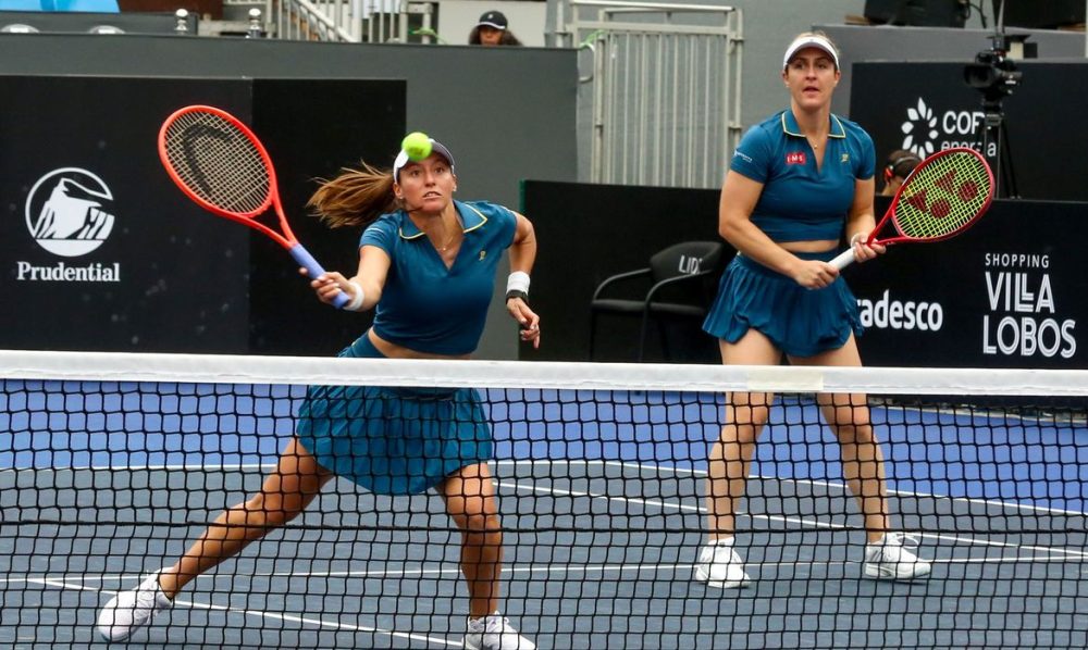 Imagem referente a Naná e Victória caem, mas Luisa Stefani vai às semifinais do SP Open