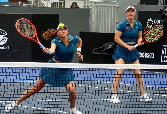 Naná e Victória caem, mas Luisa Stefani vai às semifinais do SP Open