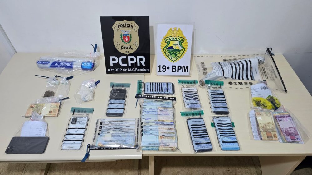 Imagem referente a PCPR e PMPR prendem sete pessoas em operação contra o tráfico de drogas em Marechal Cândido Rondon