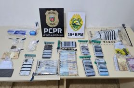 PCPR e PMPR prendem sete pessoas em operação contra o tráfico de drogas em Marechal Cândido Rondon