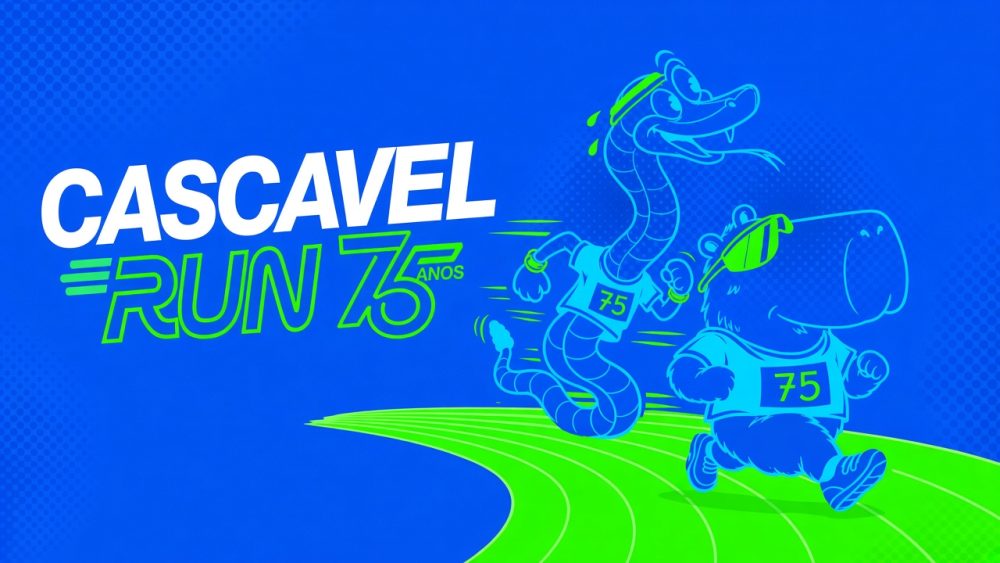 Inscrições gratuitas para corrida Cascavel Run 75 anos abrem neste sábado (19) Imagem referente a Inscrições gratuitas para corrida Cascavel Run 75 anos abrem neste sábado (19)