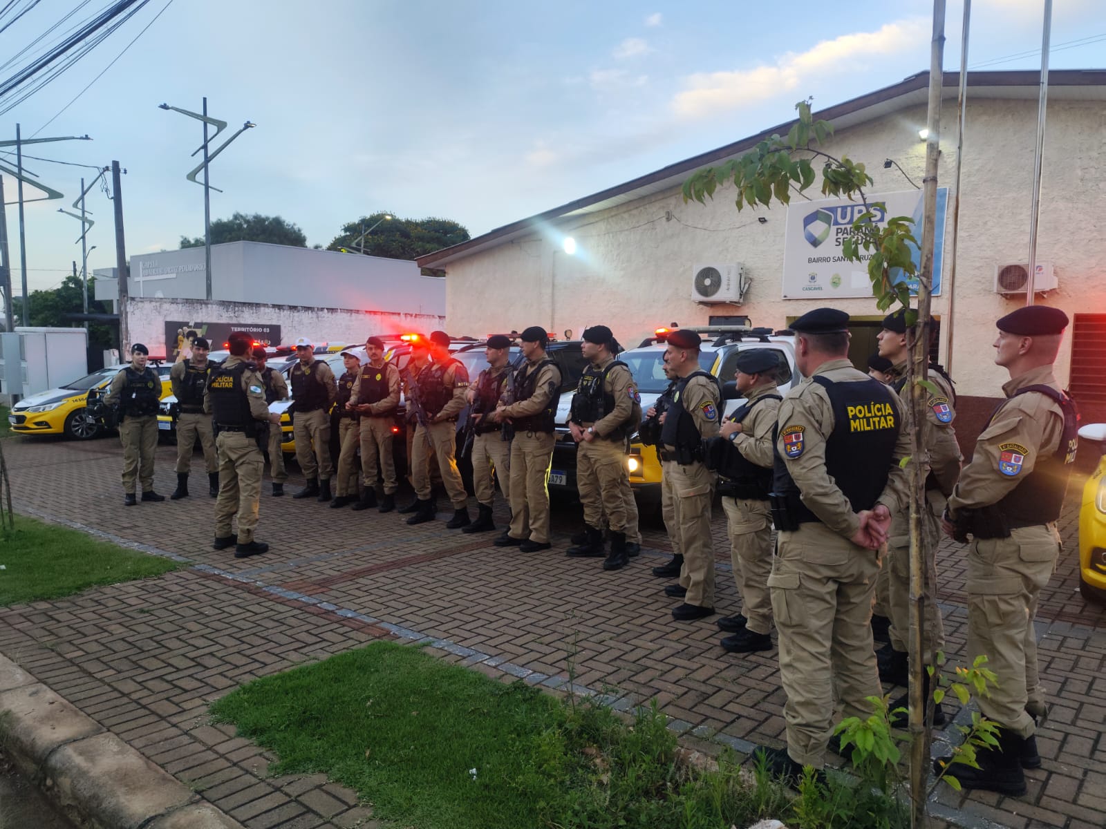 Operação Omnis reforça policiamento e mira armas e drogas em Cascavel