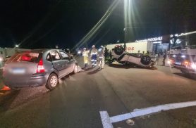 Acidente na BR-277 mobiliza socorristas após capotamento em Santa Tereza do Oeste
