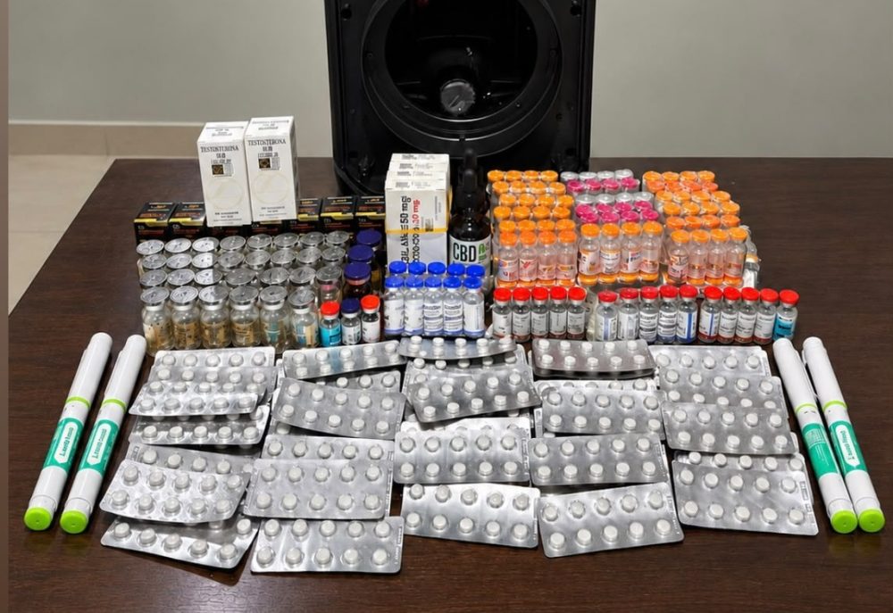 Imagem referente a PM apreende medicamentos para emagrecimento, anabolizantes e canabidiol em ônibus