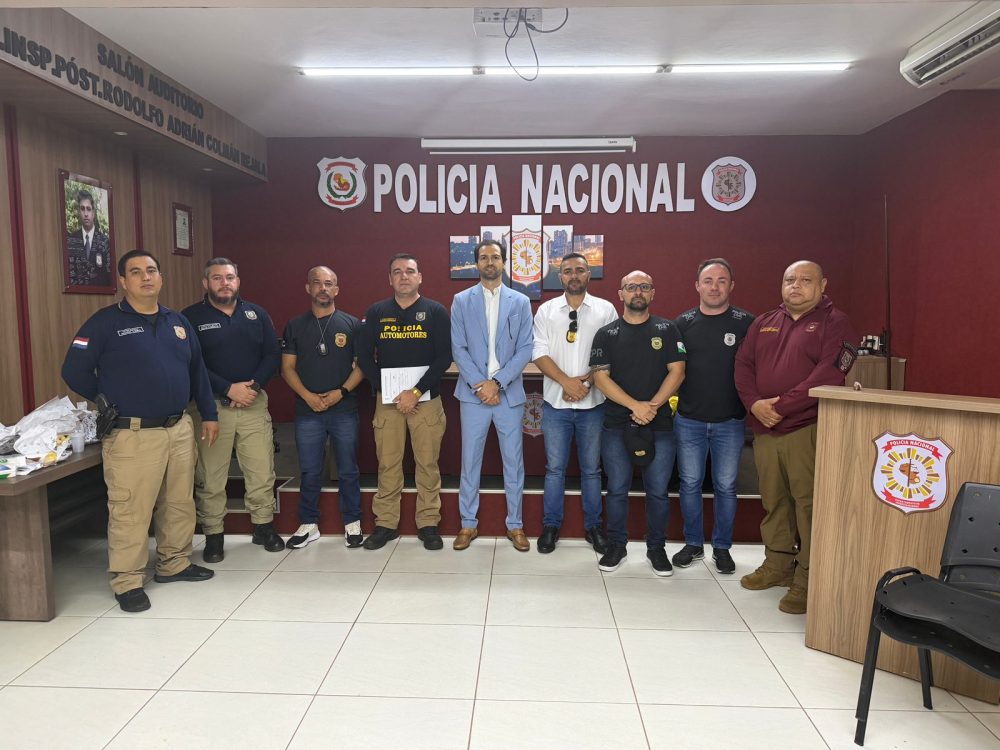 Imagem referente a Polícias do Brasil e Paraguai reforçam cooperação contra furto e roubo de veículos na fronteira