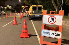 Operação Lei Seca prende três por embriaguez ao volante em fiscalização no Batel e Alto da XV