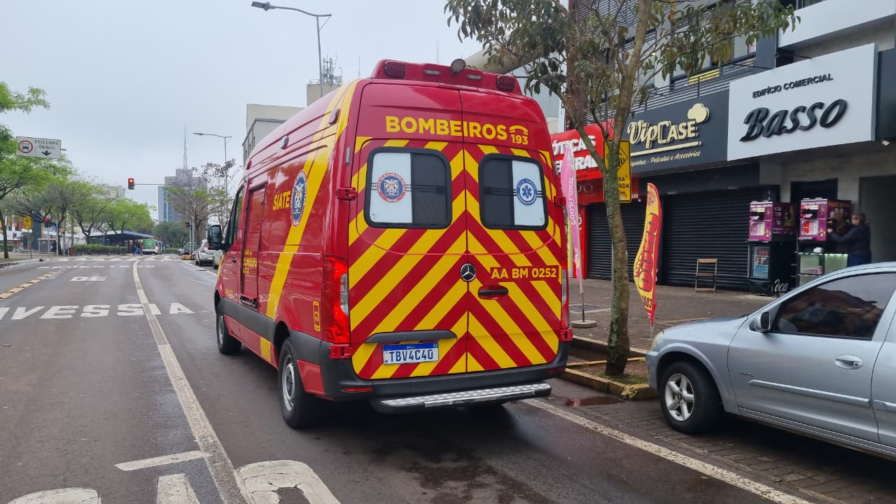 Siate é acionado para atender idosa em apartamento na Avenida Brasil