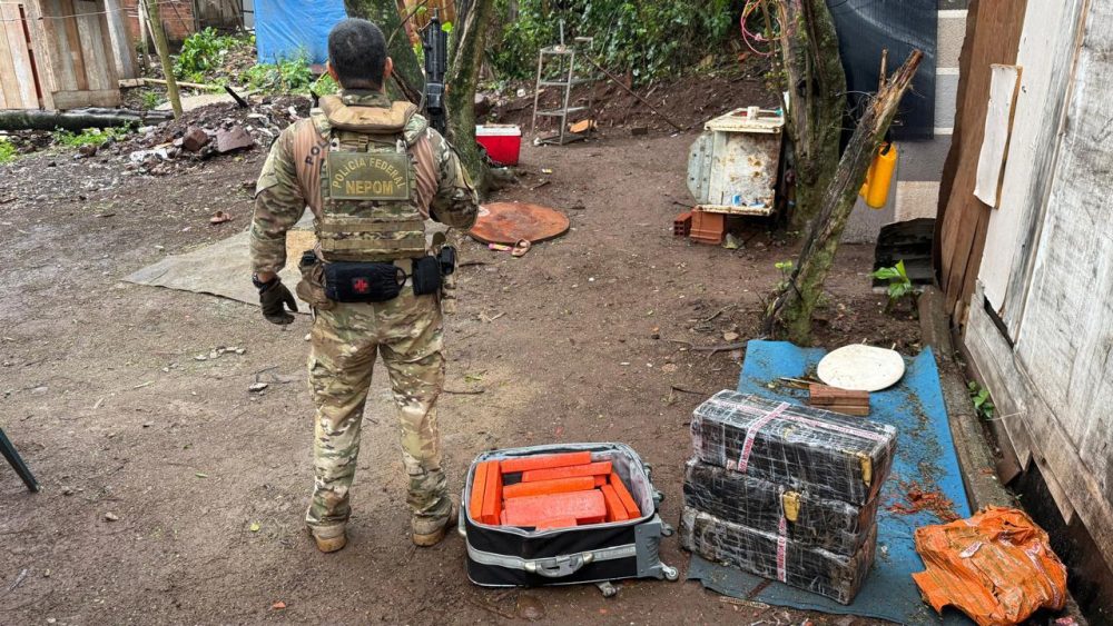 Imagem referente a Maconha em Foz do Iguaçu: ação conjunta apreende 88,9 kg após travessia pelo Rio Paraná