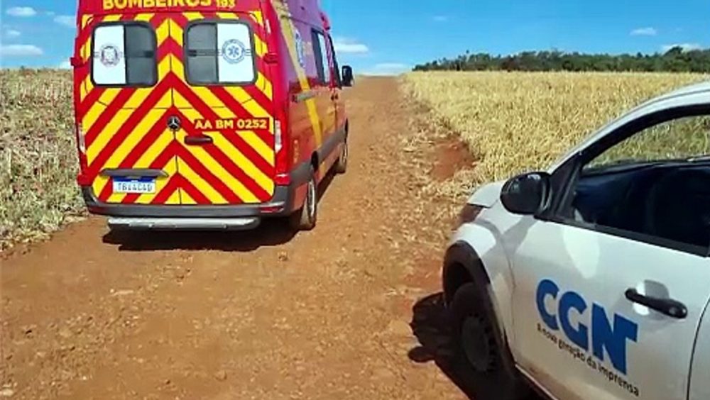 Queda de escada deixa idosa ferida na Linha Rio Diamante, em Cascavel Imagem referente a Queda de escada deixa idosa ferida na Linha Rio Diamante, em Cascavel