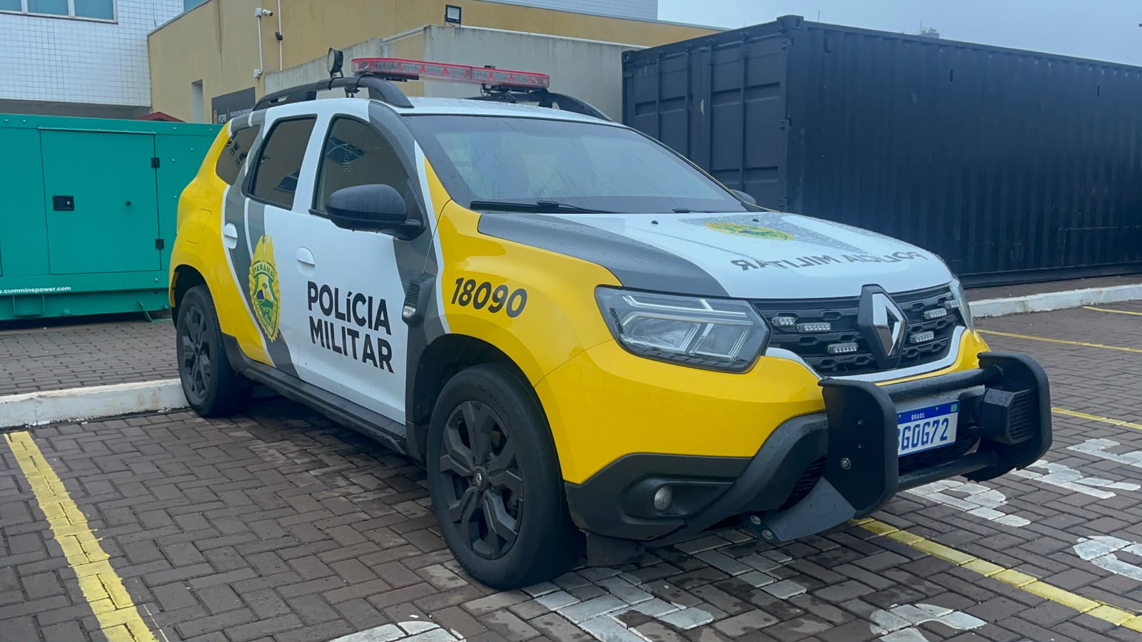 Drogas no Centro de Cascavel levam rapaz de 23 anos e mulher de 24 anos à detenção