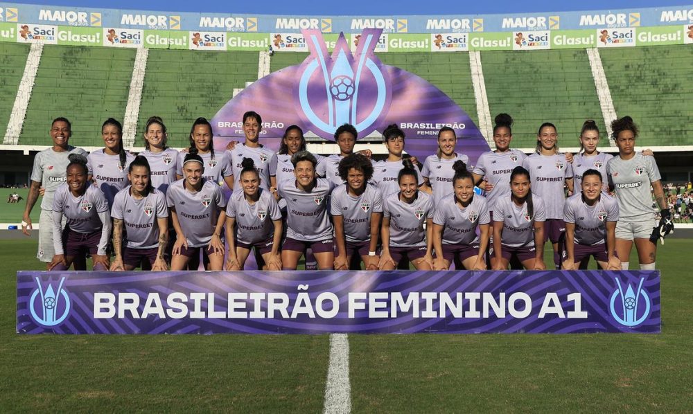 Imagem referente a Equipe do São Paulo é a primeira finalista do Brasileirão Feminino
