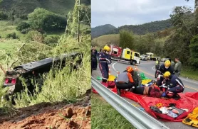 Cinco pessoas morrem em acidente com ônibus no interior de SP