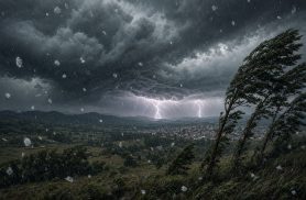 Rio Grande do Sul entra em alerta para temporais severos e risco de tornados