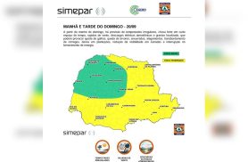 Atenção: Temporais devem atingir Cascavel nos próximos dias Atenção: Temporais devem atingir Cascavel nos próximos dias