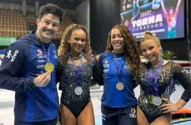 Brasil fecha Copa do Mundo de ginástica com mais cinco pódios