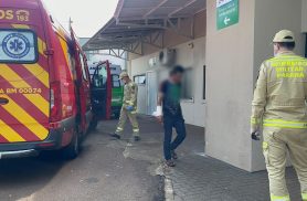 Homem é socorrido com ferimento no braço na Avenida das Pombas Homem é socorrido com ferimento no braço na Avenida das Pombas