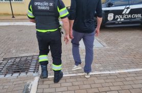 Motociclista é detido por embriaguez após abordagem da Transitar em Cascavel