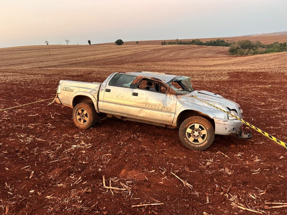 Imagem referente a Acidente com capotamento deixa uma pessoa morta em Nova Aurora