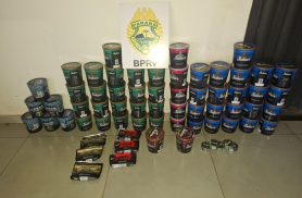 Fumo é apreendido durante operação na PRC-272 em Iporã